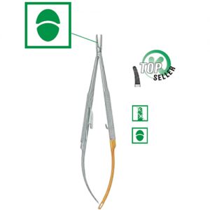 Micro Needle Holders With Tungsten Carbide Inserts 6590